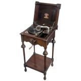 Perophone Gramophone Cabinet, c. 1899
