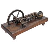 Live-Steam Model of a Single-Cylinder Horizontal Mill Engine, c.
