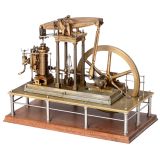 Working Model of a Walking Beam Steam Engine, c. 1990
