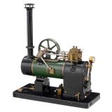 Working Model of a Stationary Single-Cylinder Overtype Steam Eng