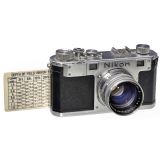 Nikon S with Rare Accessory, c. 1951-54