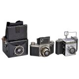 Mentor Compur Reflex, Exakta C and Reflex-Korelle III