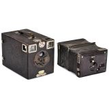 Rare Stella Folding Camera by Svensson and a Juwel Camera, c. 19