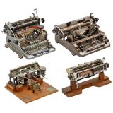 4 Typewriter Demonstration or Cutaway Models