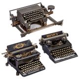 3 Mechanical Typewriters