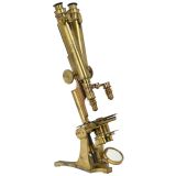 Binocular Microscope by R. & J. Beck, London, c. 1880