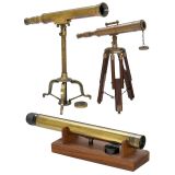 3 Brass Telescopes