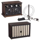 Siemens & Halske RFE 22 Radio with Loudspeaker and Other Parts, 