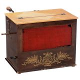 Small Barrel Organ by Riemer, c. 1900