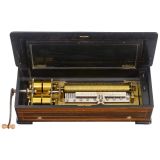 Rare Longue-Marche Musical Box by Daniel Aubert, c. 1885