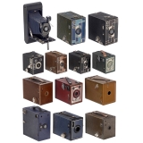 方镜箱和中幅皮腔相机 Box and Rollfilm Cameras