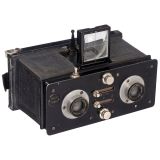Photo-Omnia Jumelle Stéréo Camera (45 x 107), c. 1917