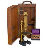 Hartnack Brass Compound Microscope, c. 1885