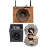 Klangfilm Cinema Loudspeakers and 3 Volume Controlers