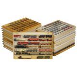 Large Collection of 1:78 Scale Model Trucks