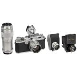 Megoflex Reflex Viewfinder for Leica, Flexameter, Canon IIIA and