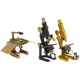 3 English Microscopes