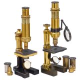 2 Brass Microscopes
