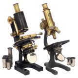 2 Brass Microscopes