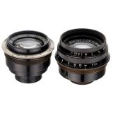 2 Zeiss Biotar 1.4/4 cm Lenses for Debrie, c. 1930