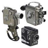 3 Film Cameras by Siemens, Nizo and Camex