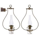 2 Paraffin Ship's Lamps, c. 1890