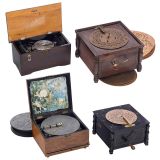 4 Mechanical Musical Instruments, c. 1900