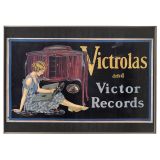 Victrolas and Victor Records Advertising Poster