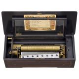 Swiss Cylinder Musical Box by Paillard, c. 1890