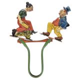 Einfalt Maggy and Jiggs on Flexible Spring Toy, c. 1926