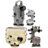 2 Theodolites and 2 Leveling Instruments