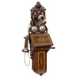 Norwegian Elektrisk Bureau, Kristiania Wall Telephone, 1894