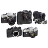 4 x Leica SLR Cameras