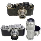 Leica II and III and Steinheil Tele
