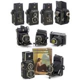 9 Voigtländer Rollfilm Cameras