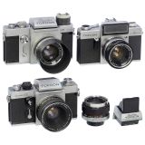 3 Topcon 35mm Cameras