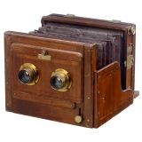 Tailboard Stereo View Camera, c. 1890