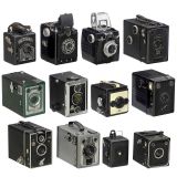 12 Rare Box Cameras Made in Germany