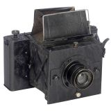 Kricheldorff Folding-Strut Mirror Reflex Camera, c. 1895