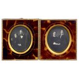 2 Daguerreotypes of the Boitel Family, 1852