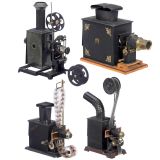 4 Laterna Magicas as Table Cinematographs, c. 1910–30