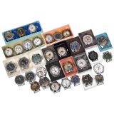 34 Russian Wristwatches, c. 1985