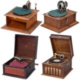 4 Table Gramophones