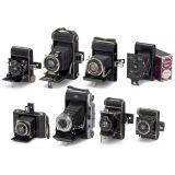 8 German Rollfilm Cameras