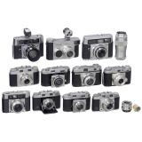 Casca and Agfa Cameras with Rangefinders