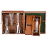 4 English Standard Glass Measures, c. 1920