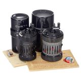 2 Curta Pocket Calculators