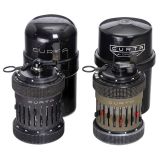 2 Curta Type II Pocket Calculators