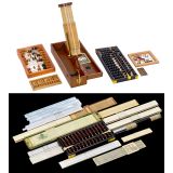 Calculating Drums, Slide Rules and Abacuses