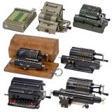 7 Spokewheel Adding Machines